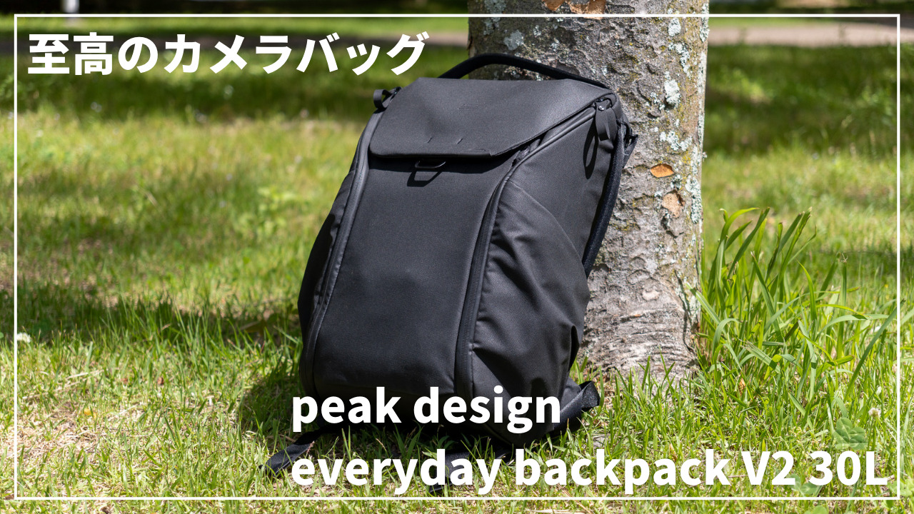 最高すぎるカメラバック peak design （ピークデザイン）エブリデイ